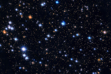 Naklejka na ściany i meble Distant stars in deep space. Elements of this image furnished by NASA