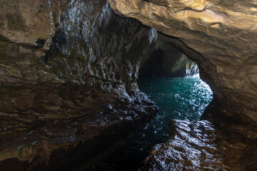 cave in the sea