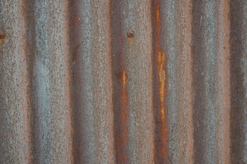 Texture and Pattern from Rustic Gulvanized Steel Sheet for Background