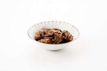 鶏レバーの甘辛煮
