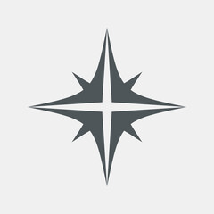Obraz premium Star north quality vector illustration cut
