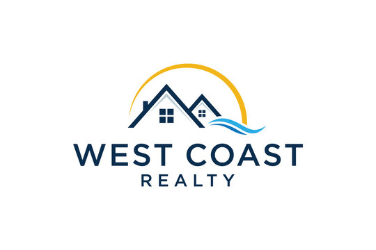 west coast home logo design