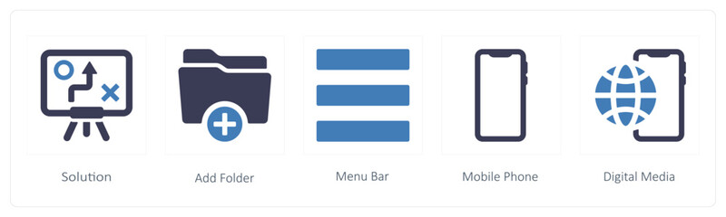 solution, add folder, menu bar