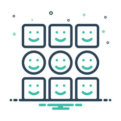 Mix icon for very much