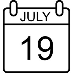 July Icon