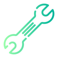 wrench gradient icon