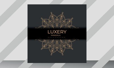 Luxury mandala background with golden mandalas, vector decorative mandala for print, poster, cover, brochure, flyer, and banner.
