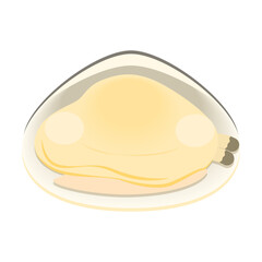 はまぐりのイラスト