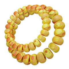 Obraz premium Abstract 3D Chain