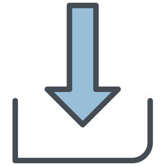 arrow, down, download, next, point, graphic, illustrator, vector, icon, ui, computer, user interface, ui design
