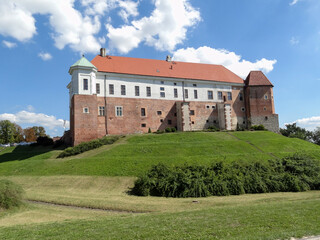Fototapeta na wymiar Beautiful castle in Sandomierz
