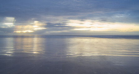 Sunset at Raumati Beach, Kapiti Coast, New Zealand