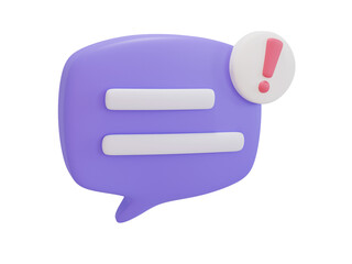 speech text box for discussing and giving advice to customers