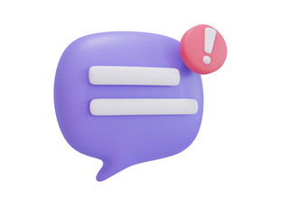 speech text box for discussing and giving advice to customers