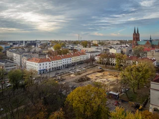 Foto op Aluminium View of the old town in the city of Lodz, Poland. © Senatorek