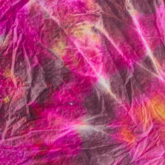 Obraz na płótnie Canvas Traditional Tie Dye Pattern. Dyed Wave Modern