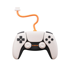 Gamepad Icon Isolated 3d Render Illustration © Xvector
