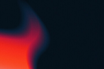 abstract concept design, modern trendy gradient background with grainy texture, hot magma wave, smoth fluid shape