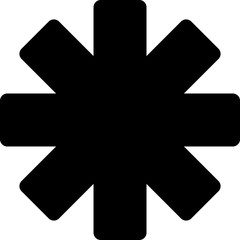 Medical symbol icon vector for web, computer and mobile app on white background..eps