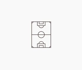 football court line art