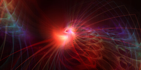 Fraktal Hintergrund Motiv für Internet und Druck Layout