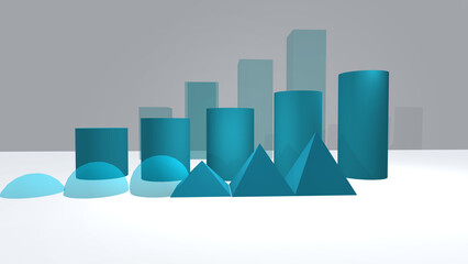 business graph with arrow