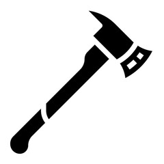 axe glyph icon