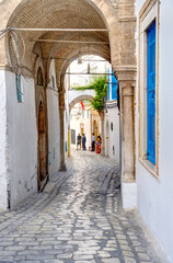 Fototapeta na wymiar Tunis Medina, Tunisia