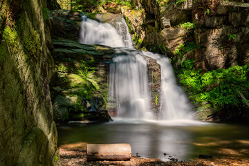 Fototapeta premium waterfall in the forest