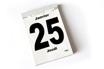 25. Janvier 2024