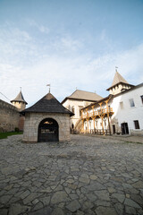 Fototapeta premium Old castle decorative elements of architecture