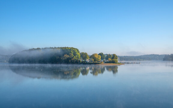 Bever lake, Bergisches Land, Germany