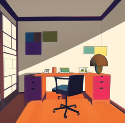 Fototapeta premium office interior
