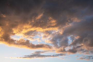 Fototapeta premium Sky with dramatic clouds