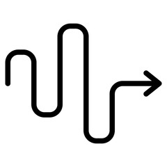 scribble right arrow