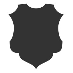 Shield symbol for protection concept.