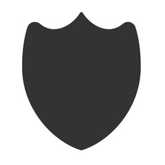 Shield symbol for protection concept.