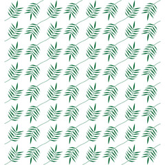 Obraz premium Vector background with leaf pattern