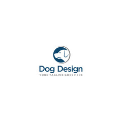 Dog logo Design Vector Template. Dog icon logo vector