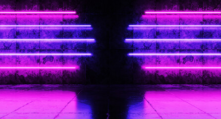 abstract background with neon light,3d rendering.