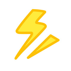 Doodle elements with colorful palette