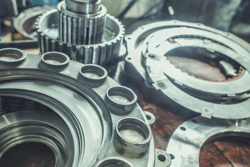 Automotive Parts Closeup