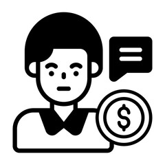 professional business assistance, financial advisor, Premium quality vector illustration concept. Mixed icon symbol.