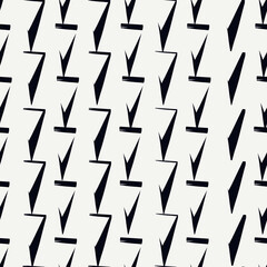 Hand drawn abstract wallpaper. Paint brush seamless surface pattern. Texture background. Template image. Fabric motif. Digital paper. Ethnic textile print backdrop. Web designing. Art illustration.