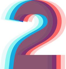 linear letters alphabet font style