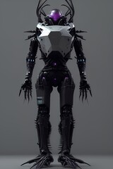 Alien cyborg android