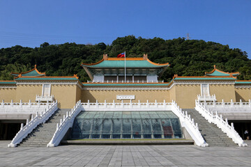 台湾の国立故宮博物院 National Palace Museum in Taiwan - obrazy, fototapety, plakaty