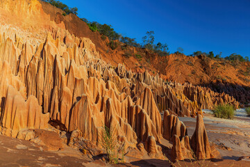 The amazing and unique Red Tsingys in Madagascar