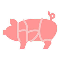 pork meat body part