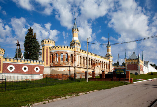 The estate of S. P. von Derviz in Kiritsy is an estate built by the architect Shekhtel. Kiritsa village. Ryazan Oblast. Russia